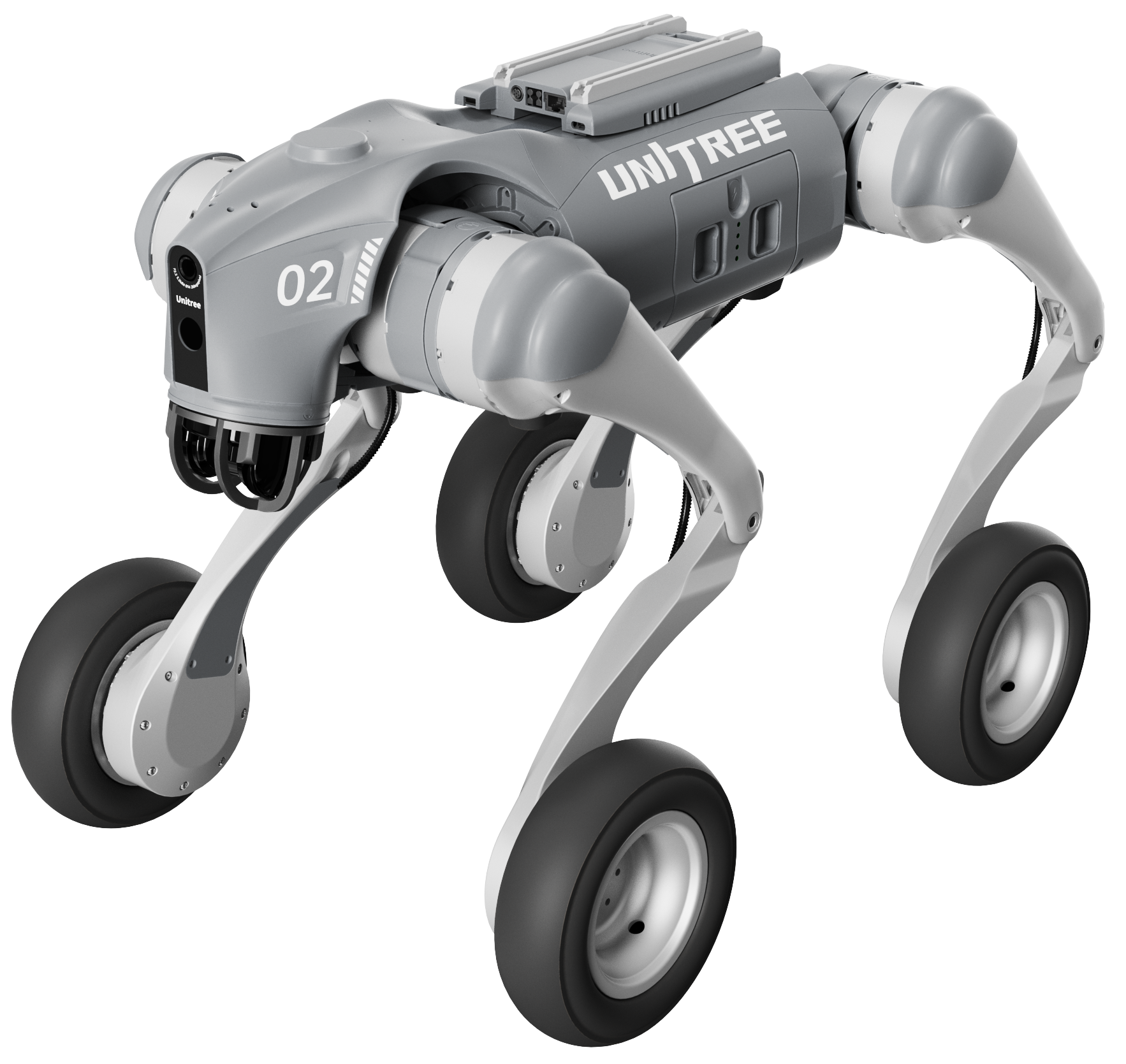 Robot 4 chân Go2W